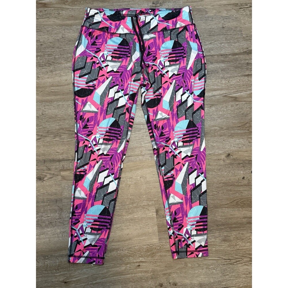 Danskin Now Full Length with drawstrings Athletic Pants L (12-14)